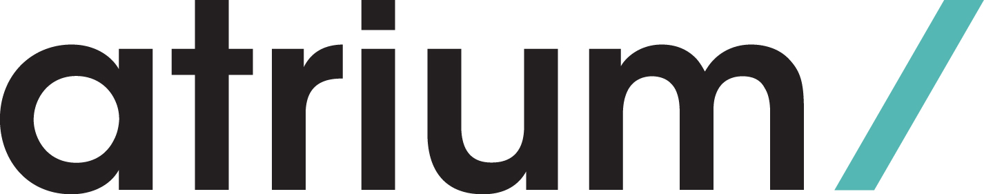 Atrium Logotype Pms7472 Teal